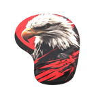 Eagle kartal desenli bilek destekli mouse pad