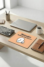 Yıkılmadım desenli mouse pad kullanım görseli