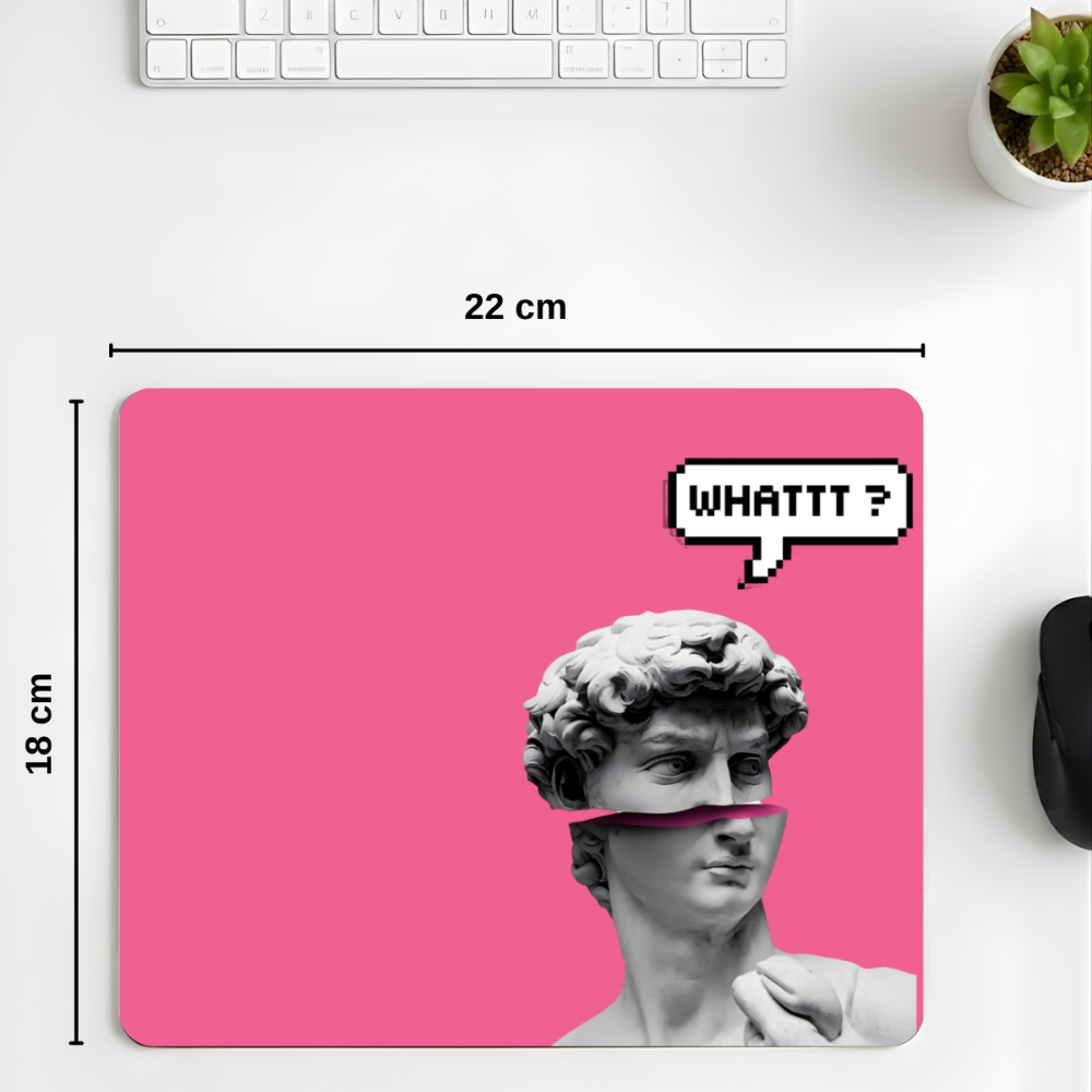 Get Together desenli mouse pad kullanım görseli