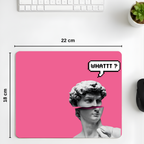 Whattt desenli mouse pad kullanım görseli