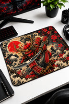 Golden Sentinel 50x40 cm oyuncu mouse pad yakın çekim