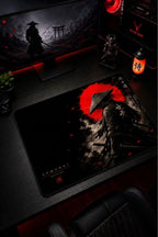 Samurai 50x40 cm oyuncu mouse pad kullanım görseli
