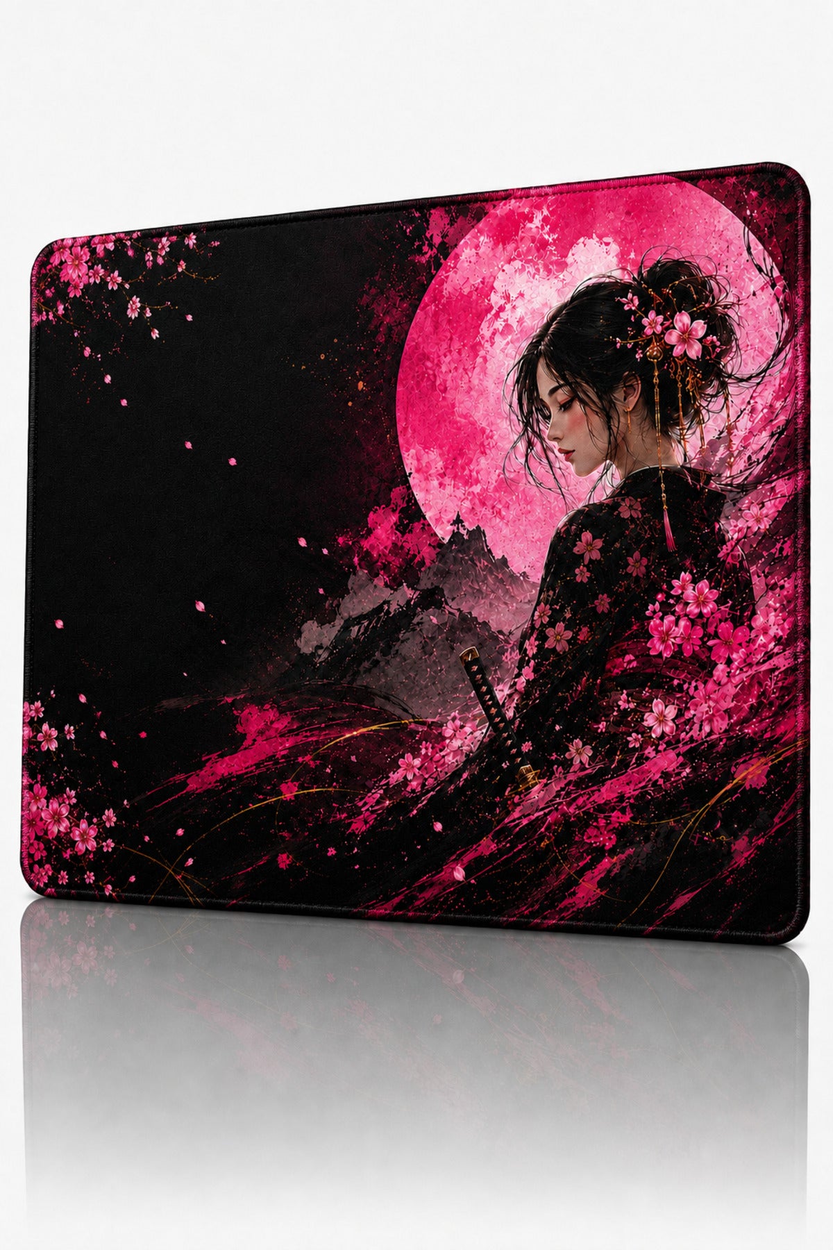 Sakura Moon 50x40 cm oyuncu mouse pad