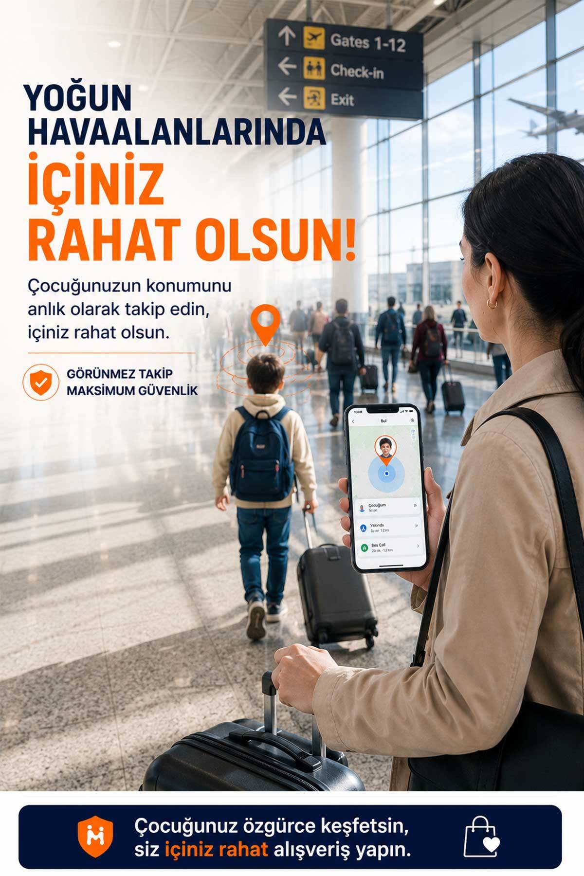 Çocuk takip tabanlığı ayakkabı içine yerleştirilmiş hali