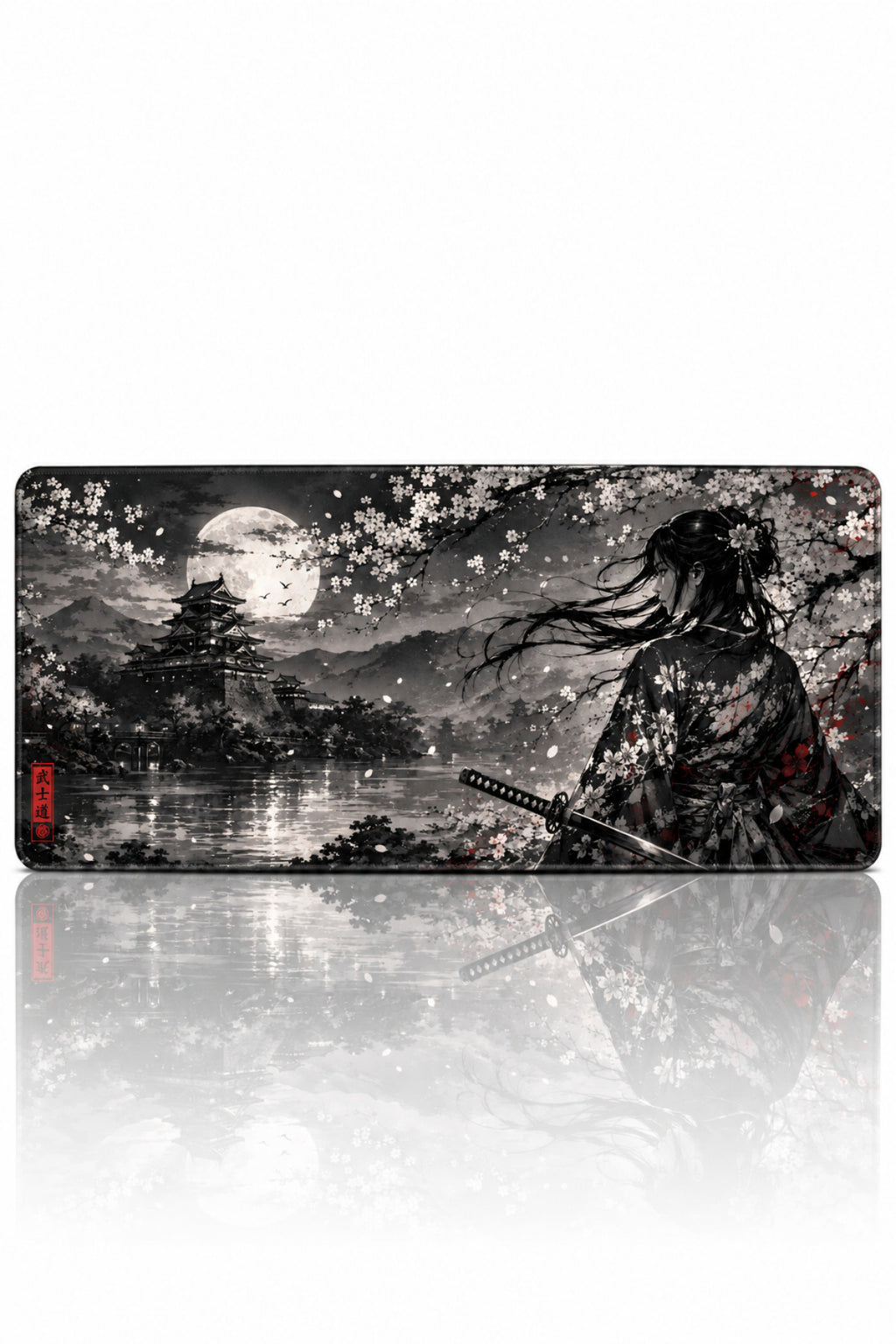 Tsuki 90x40 cm gaming mouse pad kullanım görseli
