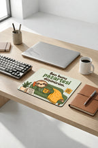 Monday desenli mouse pad 18x22 cm yakın çekim