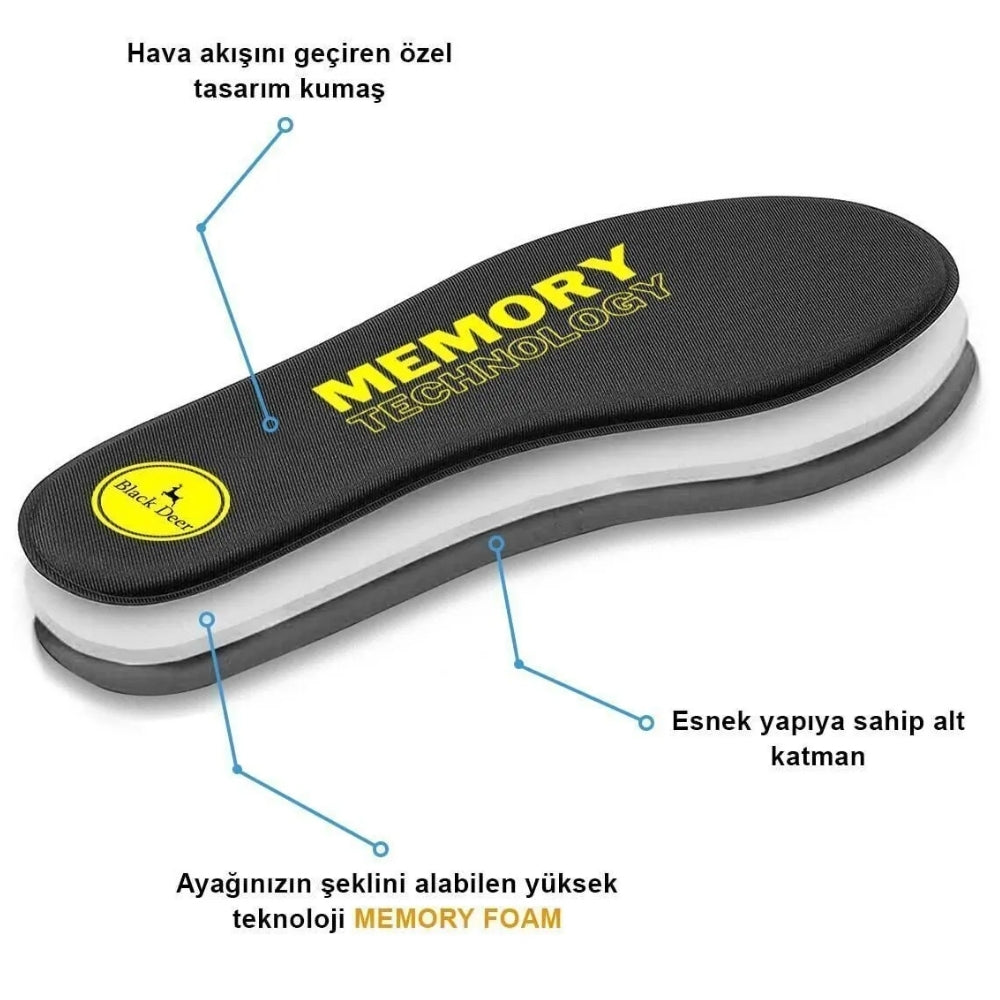 Q90 memory foam tabanlık kalınlık detayı