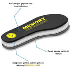 Q90 memory foam tabanlık kalınlık detayı