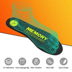 Q90 memory foam tabanlık ayakkabı içinde kullanım görseli