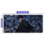 Gotik Kuzgun 90x40 cm anime oyuncu mouse pad – 90x40 cm ölçü bilgisi