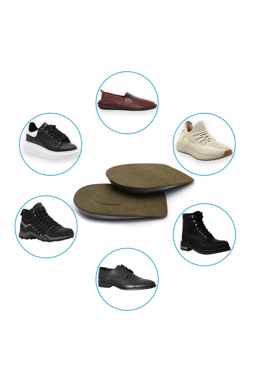 Heelspur topuk dikeni tabanlığı haki paket görseli