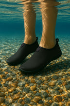 Lab deniz ayakkabısı siyah kullanım görseli
