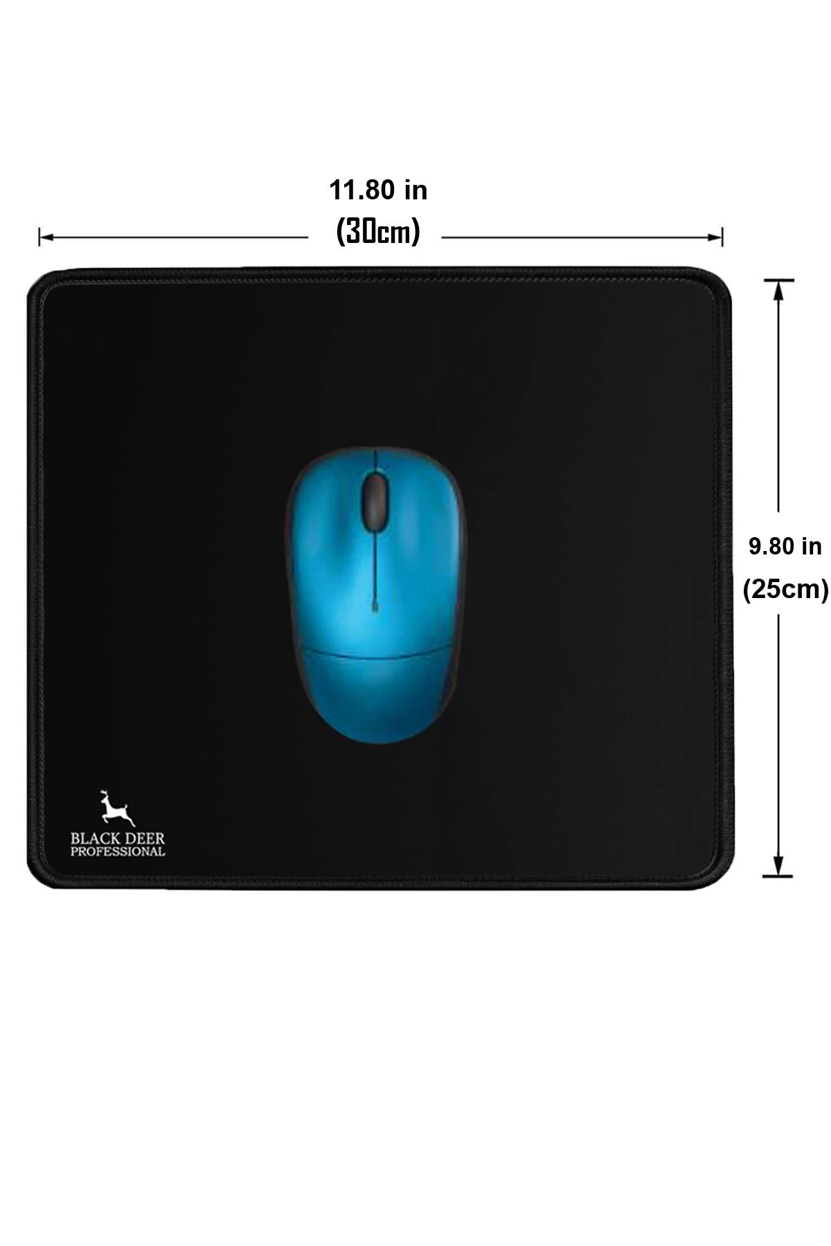 Professional 30x25 cm gaming mouse pad dikişli kenar detayı