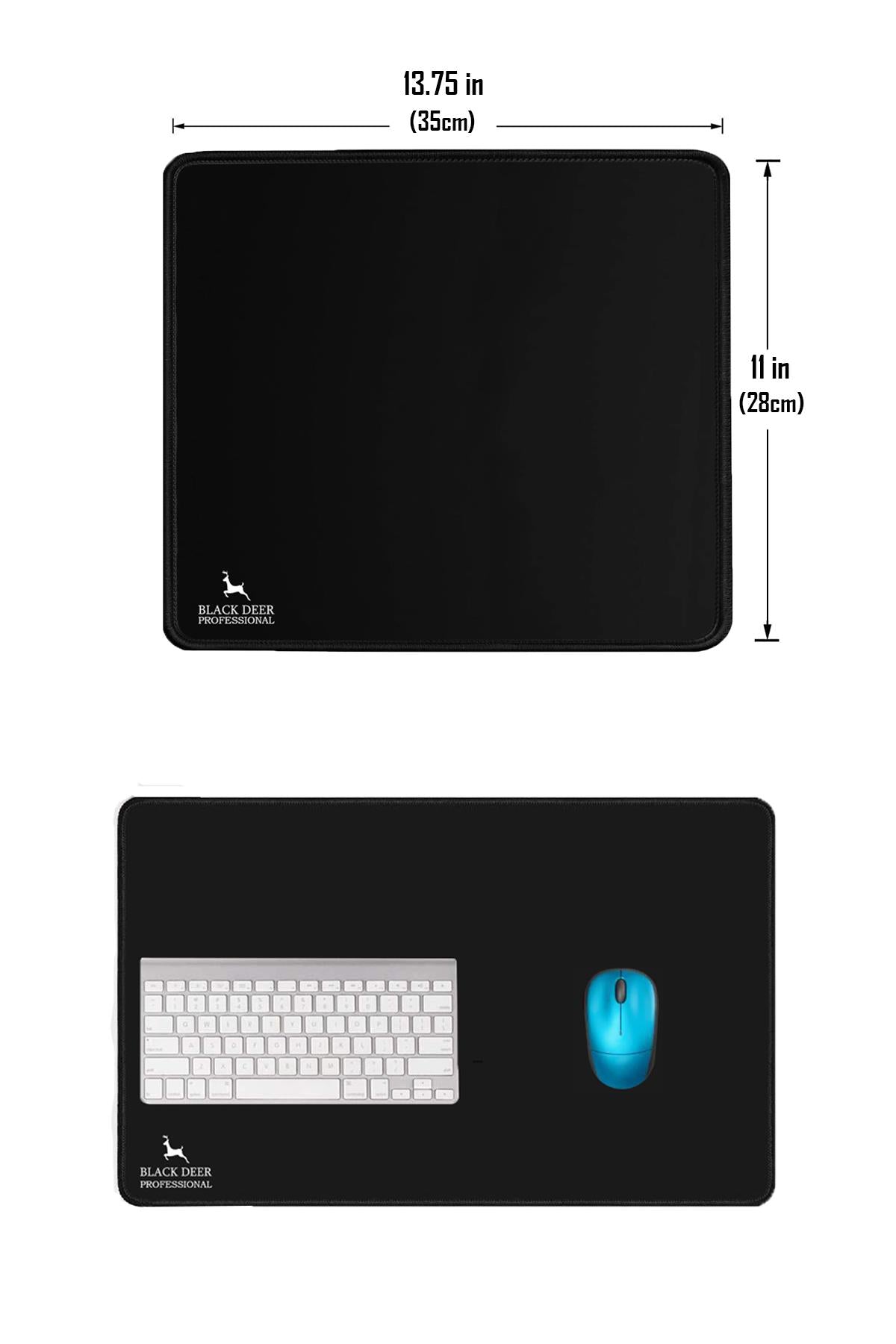 Professional 35x28 cm gaming mouse pad dikişli kenar kullanım görseli
