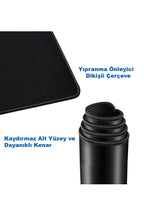 Professional 90x40 cm gaming mouse pad taban detayı