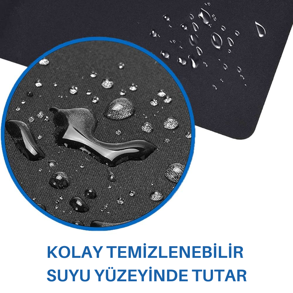 Professional 90x40 cm gaming mouse pad taban detayı