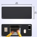 Professional 90x40 cm gaming mouse pad kullanım görseli