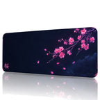 Blossom oyuncu mouse pad – beyaz fon önden görünüm