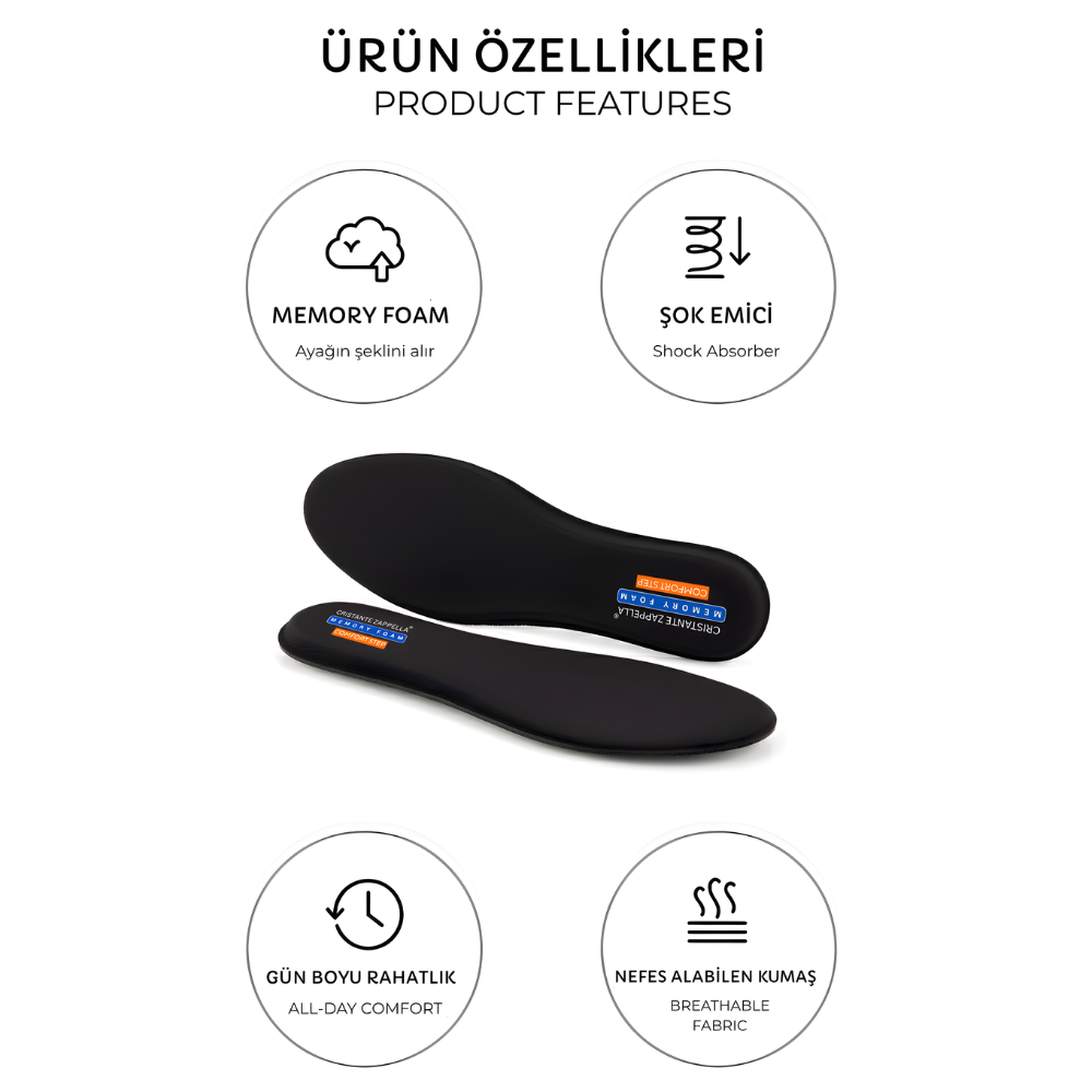 Comforstep memory tabanlık paket görseli