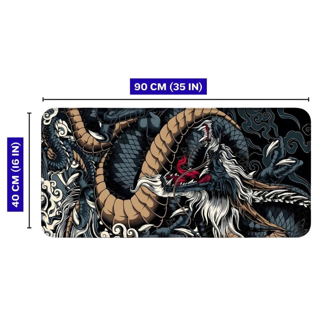 Dragon 90x40 cm oyuncu mouse pad – 90x40 cm ölçü bilgisi