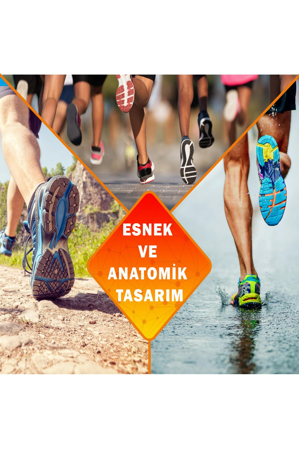 Dynamic spor tabanlığı hava kanalı detayı