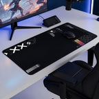 Glyph siyah minimal mouse pad oyun masası kurulumu