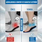 Golden Feet memory tabanlık ölçü görseli