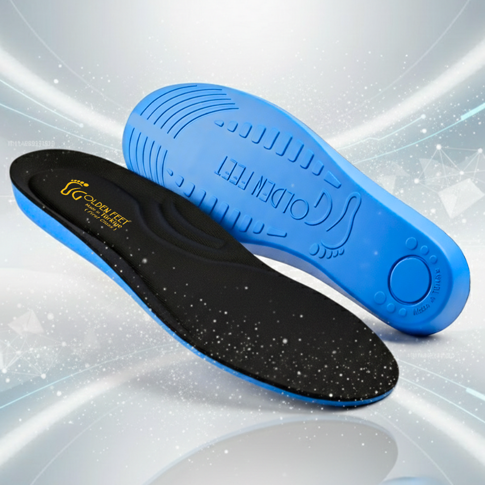 Golden Feet memory tabanlık kullanım görseli