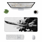 Inkblade katana 90x40 mouse pad klavye ve mouse ile masa üstü