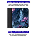 Jungle Art oyuncu mouse pad – doğal kauçuk kaymaz taban