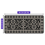 Kömür kilim desenli oyuncu mouse pad ölçüleri: 90 cm x 40 cm (35 x 16 inç)