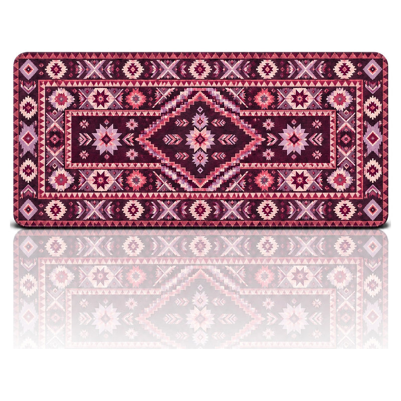 Kilim Desenli Oyuncu Mouse Pad 90x40 – Mürdüm | Gaming Mouse Pad