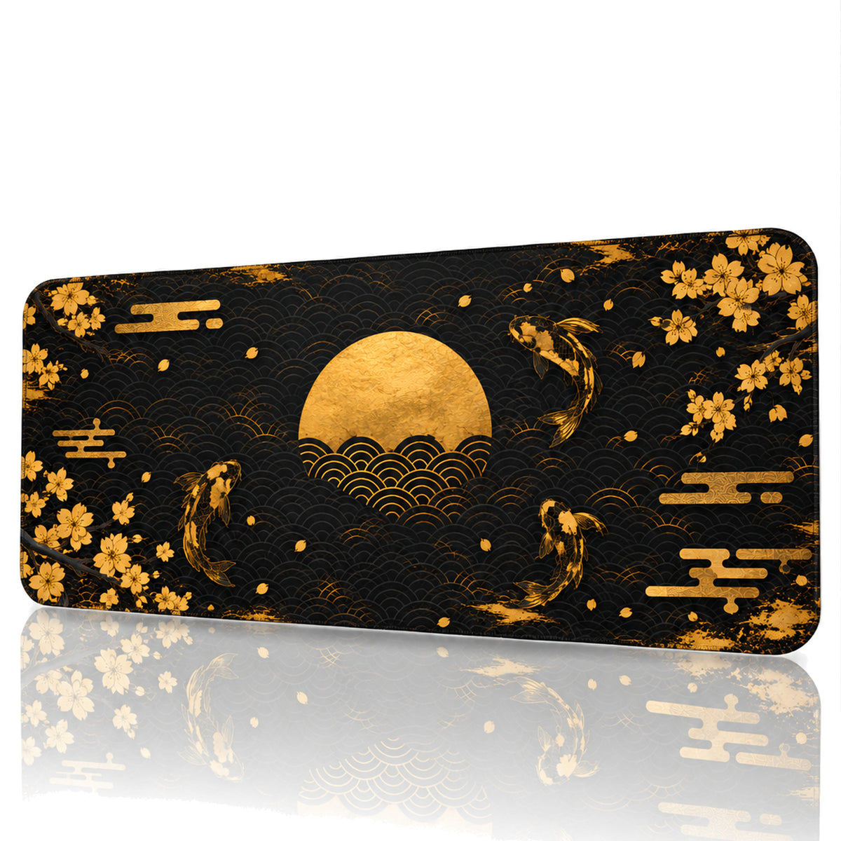 Kuroha oyuncu mouse pad – beyaz fon önden görünüm
