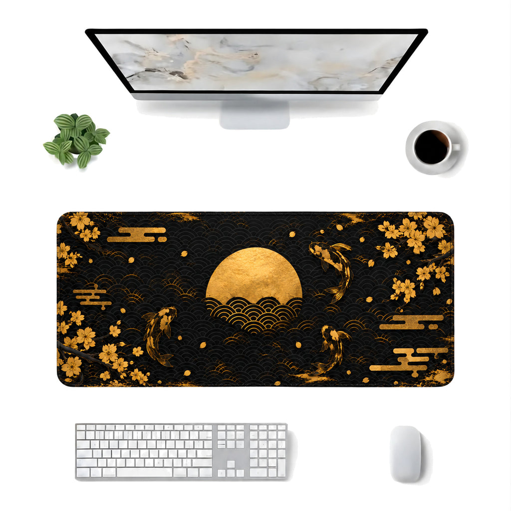 Kuroha oyuncu mouse pad – masa üstü kullanım görünümü
