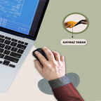 Bilek destekli mouse pad kullanım görseli