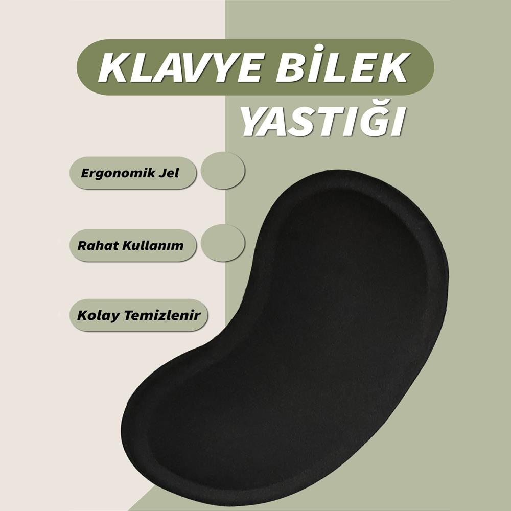 Bilek destekli mouse pad paket görseli