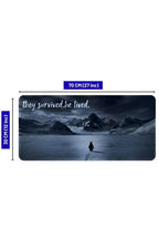 Penguen 70x30 cm gaming mouse pad detay görseli