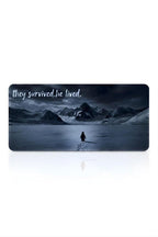 Penguen 70x30 cm gaming mouse pad yakın çekim