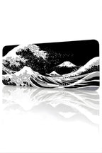 Siyah Japon Dalgası 90x40 cm gaming mouse pad