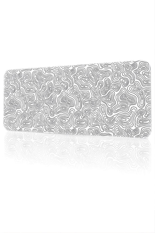 Beyaz Typography 90x40 cm gaming mouse pad