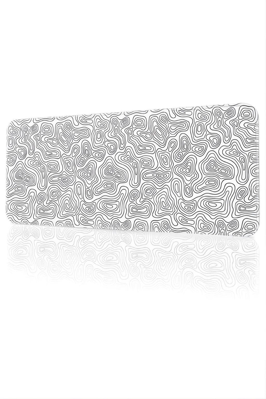 Beyaz Typography 70x30 cm gaming mouse pad