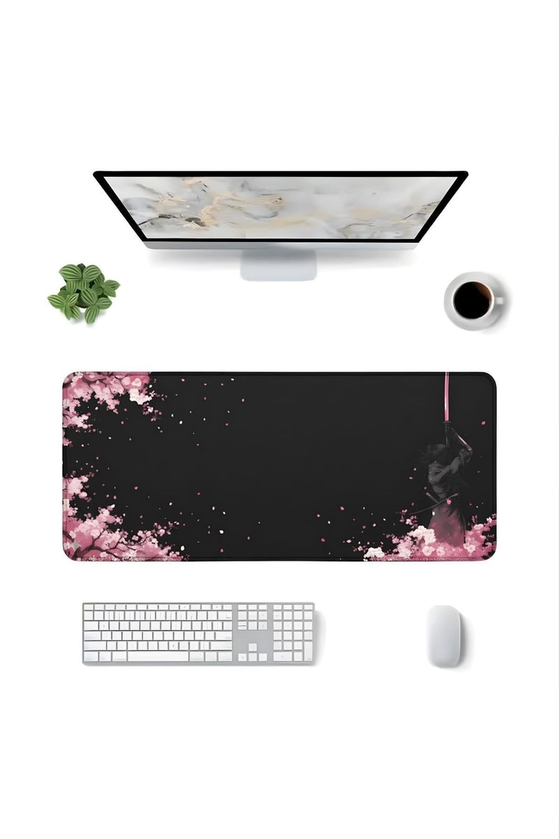 Sword 70x30 cm Oyuncu Mouse Pad — XL Gaming Mousepad, Kaymaz Kauçuk Taban, Dikişli Kenar
