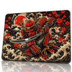 Red Tide 50x40 cm oyuncu mouse pad – beyaz fon önden görünüm