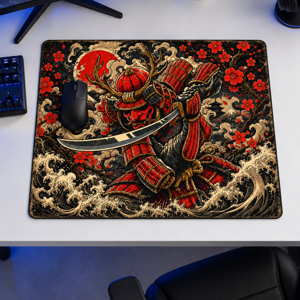 Red Tide 50x40 cm oyuncu mouse pad – oyun odası kurulumu