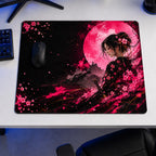 Sakura Moon 50x40 cm oyuncu mouse pad – oyun odası kurulumu