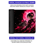 Sakura Moon 50x40 cm oyuncu mouse pad – doğal kauçuk kaymaz taban