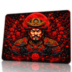Shogun 50x40 cm oyuncu mouse pad – beyaz fon önden görünüm