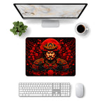 Shogun 50x40 cm oyuncu mouse pad – masa üstü kullanım görünümü