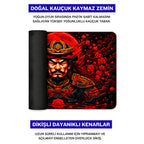Shogun 50x40 cm oyuncu mouse pad – doğal kauçuk kaymaz taban