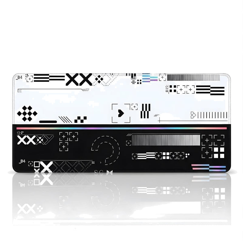 Signal 70x30 cm Oyuncu Mouse Pad — XL Gaming Mousepad, Kaymaz Kauçuk Taban, Dikişli Kenar